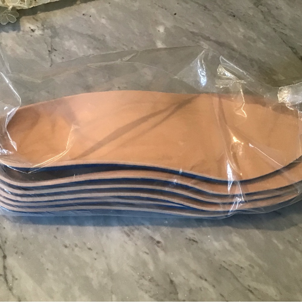 Shoe soles, 3 pairs